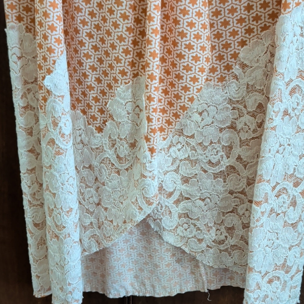 Gimmicks by BKE Orange and White Maxi Skirt - Picture 4 of 6